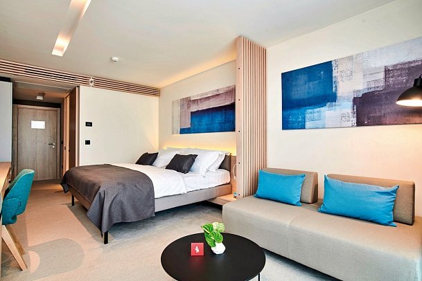 Hotel Park & Garden Suites Park Plava Laguna - Wohnbeispiel Familienzimmer Hauptgebäude (Zimmercodierung DBU)