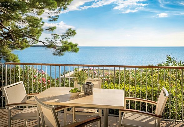 Isabella Island Resort Valamar Collection - Wohnbeispiel Villa für 2 plus 2 Meerblick (Zimmercodierung VSM)