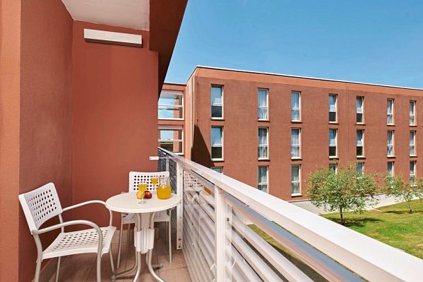 Albatros Plava Laguna - Wohnbeispiel Doppelzimmer (Zimmercodierungen DB1 & DB2)