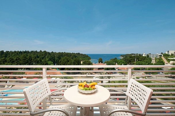 Albatros Plava Laguna - Wohnbeispiel Doppelzimmer Superior Meerseite (Zimmercodierungen DS1 & DSC)