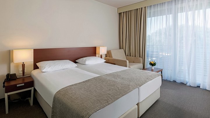 Albatros Plava Laguna - Wohnbeispiel Doppelzimmer mit Schlafsofa (Zimmercodierung DB1)