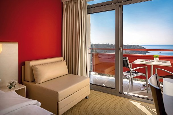 Rubin Sunny Hotel - Wohnbeispiel Doppelzimmer Superior Meerseite (Zimmercodierung DSC)