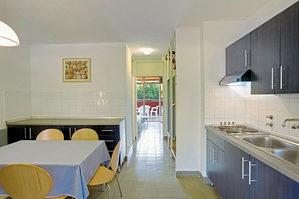 Lanterna Resort - Wohnbeispiell Appartement Sunset für 4 plus 2 Meerseite (Zimmercodierung OB3)