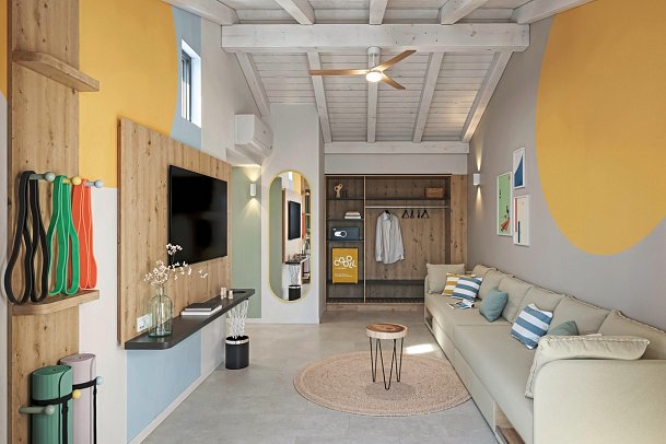 Sunny Porec Residence by Valamar - Wohnbeispiel Suite für 2 plus 2 Residence (Zimmercodierung AB1)