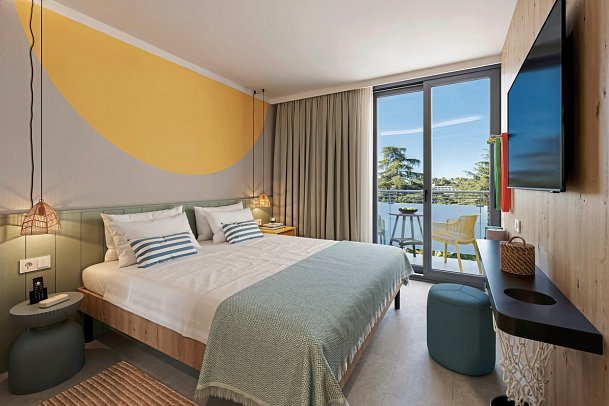 Sunny Porec Hotel by Valamar - Wohnbeispiel Zimmer für 2 (Zimmercodierung DS1)