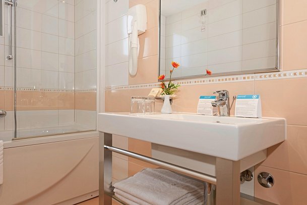 Resort Belvedere Hotel - Beispiel Bad (Zimmercodierung TS1)