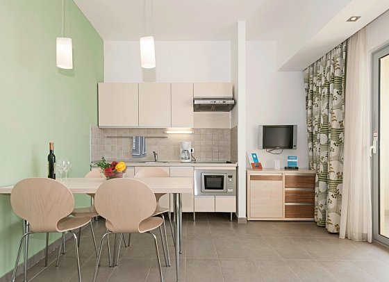 Resort Belvedere Apartments - Wohnbeispiel Appartement 1 Schlafzimmer (Zimmercodierungen AB2 & ABO)