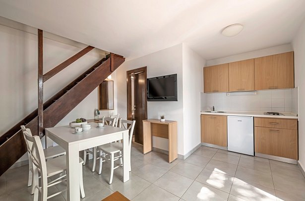 Resort Villas Rubin Apartments - Wohnbeispiel Appartement 2 Schlafzimmer Standard (Zimmercodierung OB1)