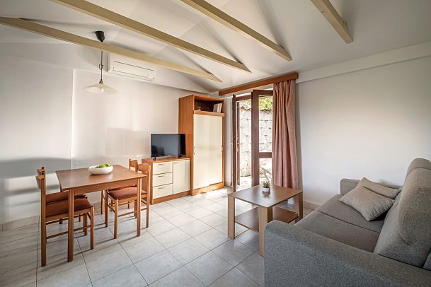 Resort Villas Rubin Apartments - Wohnbeispiel Appartement 1 Schlafzimmer (Zimmercodierung AB1)