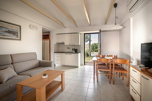 Resort Villas Rubin Apartments - Wohnbeispiel Appartement 1 Schlafzimmer (Zimmercodierung AB1)