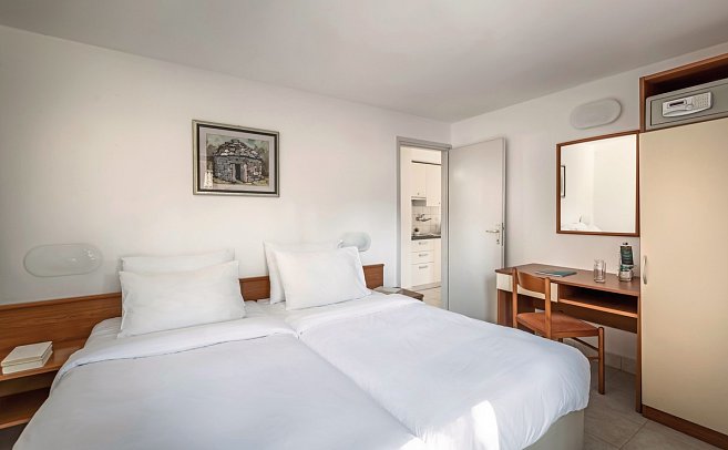 Resort Villas Rubin Apartments - Wohnbeispiel Appartement 1 Schlafzimmer (Zimmercodierung AB1)