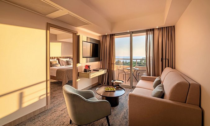 Aminess Vival Maestral Hotel - Wohnbeispiel Suite Superior Meerseite (Zimmercodierung WSC)