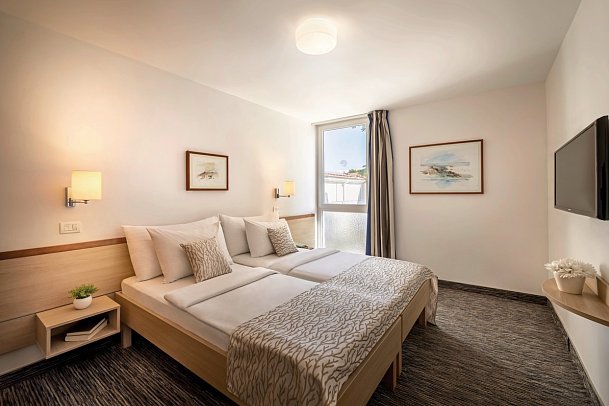 Valamar Sanfior Hotel & Casa - Wohnbeispiel Juniorsuite für 2 plus 2 (Zimmercodierung JBU)