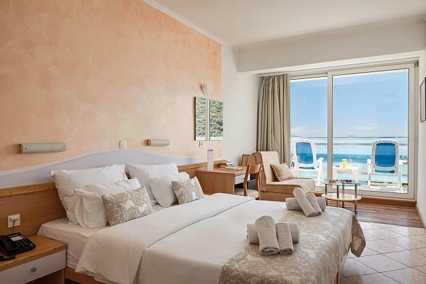 Mimosa & Lido Palace - Wohnbeispiel Doppelzimmer Meerseite 3 Personen (Zimmercodierung D3M)