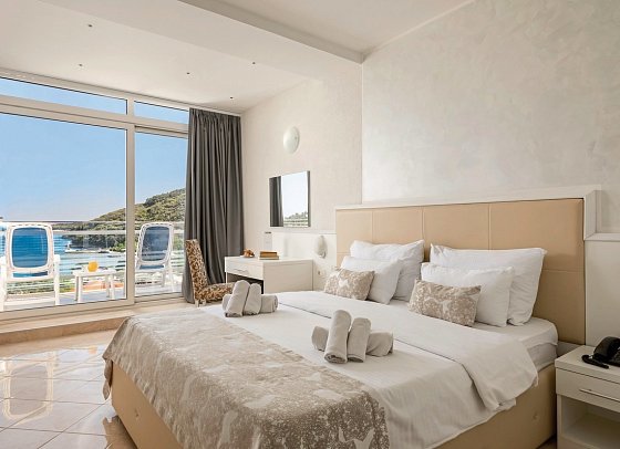 Mimosa & Lido Palace - Wohnbeispiel Doppelzimmer Meerseite 2 Personen (Zimmercodierung D2M)