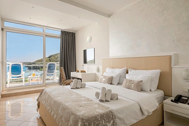 Mimosa & Lido Palace - Wohnbeispiel Doppelzimmer Meerseite 2 Personen (Zimmercodierung D2M)