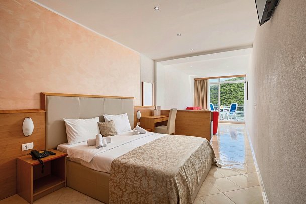 Hedera - Wohnbeispiel Doppelzimmer Meerseite 3 Personen (Zimmercodierung DB2)