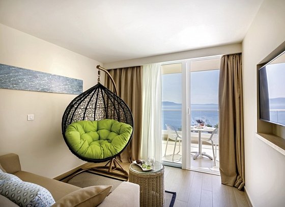 Girandella Resort Valamar Collection Designed for Adults - Wohnbeispiel Juniorsuite für 2 plus 1 Meerblick (Zimmercodierung JBM)