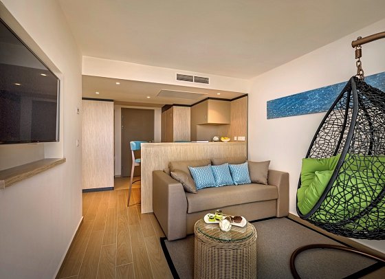 Girandella Resort Valamar Collection Designed for Adults - Wohnbeispiel Juniorsuite für 2 plus 1 Meerblick (Zimmercodierung JBM)