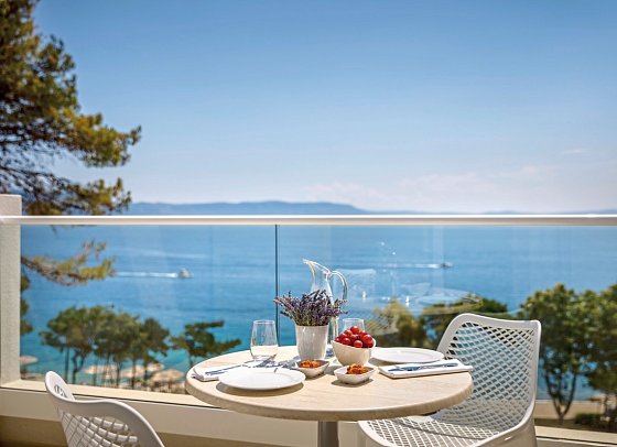 Girandella Resort Valamar Collection Designed for Adults - Wohnbeispiel Juniorsuite für 2 plus 1 Meerblick (Zimmercodierung JBM)