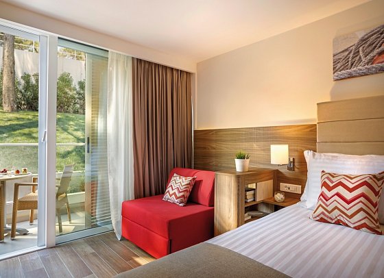 Girandella Resort Valamar Collection Family - Wohnbeispiel Zimmer für 2 plus 1 (Zimmercodierung TSG.DCG)