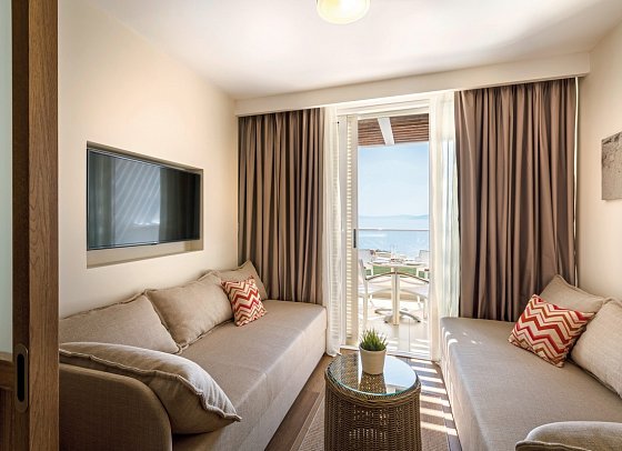 Girandella Resort Valamar Collection Family - Wohnbeispiel Zimmer für 2 plus 2 Meerbick (Zimmercodierung FBM)