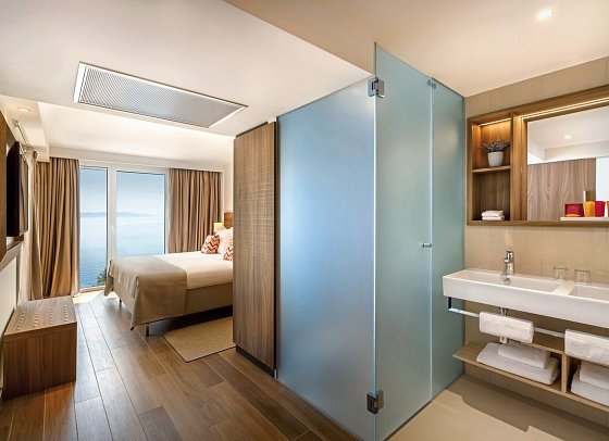 Girandella Resort Valamar Collection Family - Wohnbeispiel Suite für 2 plus 2 Meerblick (Zimmercodierung JBM)