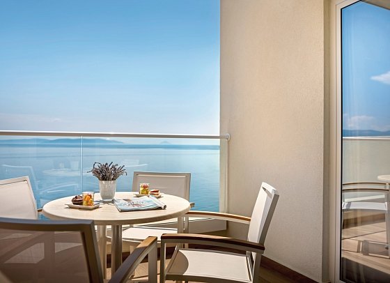Girandella Resort Valamar Collection Family - Wohnbeispiel Suite für 2 plus 2 Meerblick (Zimmercodierung JBM)