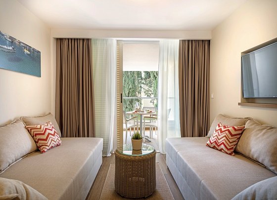Girandella Resort Valamar Collection Family - Wohnbeispiel Suite für 2 plus 2 (Zimmercodierung JBG)