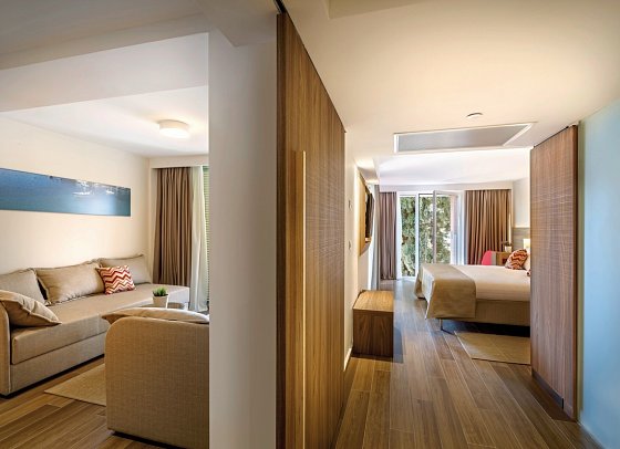 Girandella Resort Valamar Collection Family - Wohnbeispiel Suite für 2 plus 2 (Zimmercodierung JBG)