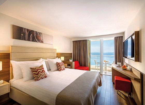 Girandella Resort Valamar Collection Family - Wohnbeispiel Zimmer für 2 plus 1 Meerblick (Zimmercodierungen TSM & DCC)