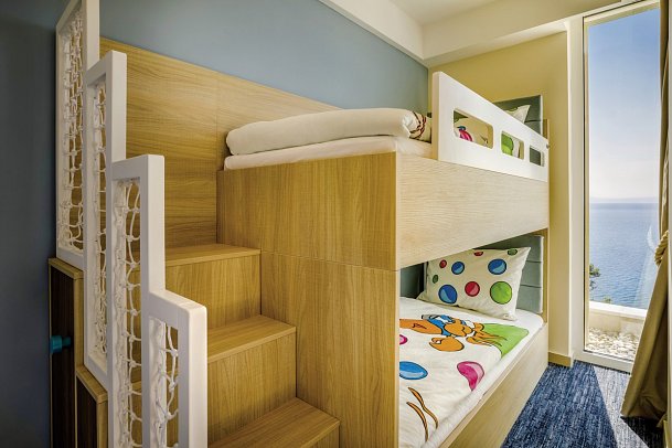 Girandella Resort Valamar Collection Maro Suites - Wohnbeispiel Suite für 2 plus 2 Meerblick (Zimmercodierung WIM)