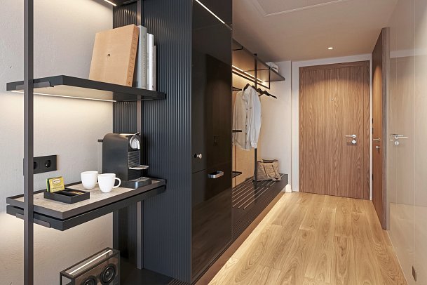 Pical Hotel Valamar Collection - Wohnbeispiel Zimmer für 2 Meerseite (Zimmercodierung D1C)