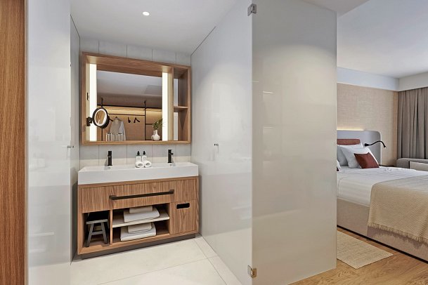 Pical Family Hotel Valamar Collection - Wohnbeispiel Zimmer für 2 plus 1 (Zimmercodierungen DB1 & DBC)