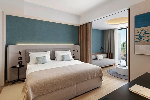 Pical Family Hotel Valamar Collection - Modellbild Familienzimmer für 2 plus 2 (Zimmercodierung FB1)