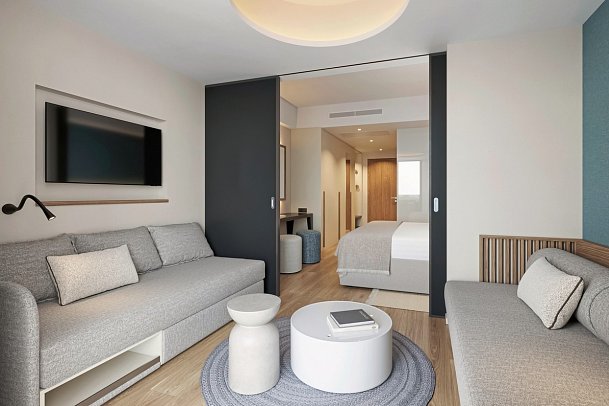 Pical Family Hotel Valamar Collection - Modellbild Familienzimmer für 2 plus 2 Meerseite (Zimmercodierung FBC)