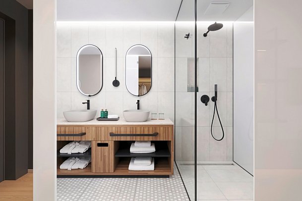 Pical Suites Valamar Collection - Modellbild V Level Suite für 2 plus 1 Meerblick (Zimmercodierung W1M)