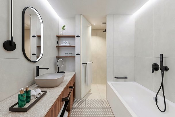 Pical Suites Valamar Collection - Modellbild V Level Suite für 2 plus 2 Meerblick (Zimmercodierung W2M)