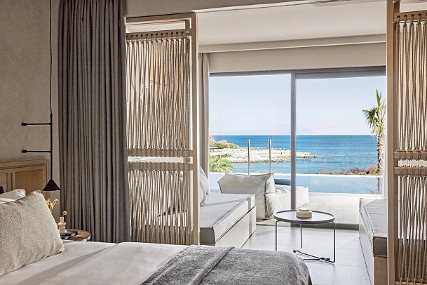 Helea Lifestyle Beach Resort - Juniorsuite Meerblick mit Poolzugang (Zimmercodierung J1Q)