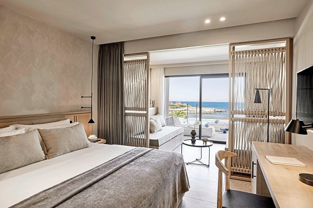 Helea Lifestyle Beach Resort - Juniorsuite Meerblick mit Poolzugang (Zimmercodierung J1Q)