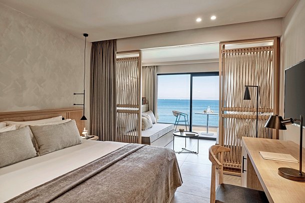 Helea Lifestyle Beach Resort - Wohnbeispiel Juniorsuite Meerblick (Zimmercodierung JBM)
