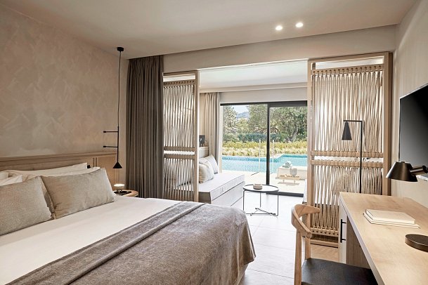 Helea Lifestyle Beach Resort - Juniorsuite Poolblick mit Poolzugang (Zimmercodierung JBQ)