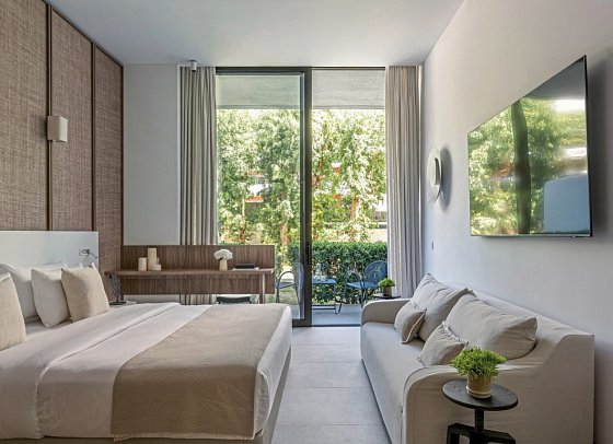 Grecotel LUX®ME Dama Dama - Wohnbeispiel Familienzimmer Premier Guestroom mit Loft (Zimmercodierung FBG)