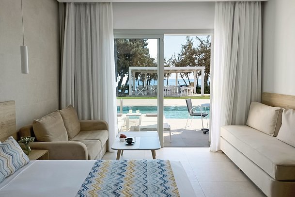 Sentido Sunrise Beach - Wohnbeispiel Juniorsuite Swim Up (Zimmercodierung JBQ)