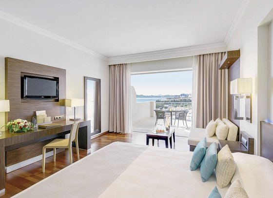 Elysium Resort & Spa - Wohnbeispiel Superior-Doppelzimmer Elite Club mit Meerblick (Zimmercodierung DS1)