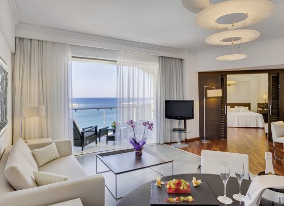 Elysium Resort & Spa - Wohnbeispiel Suite Elite Club mit Meerblick (Zimmercodierung WBM)
