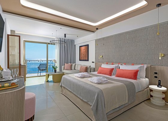 Elysium Resort & Spa - Wohnbeispiel Doppelzimmer Superior Meerblick (Zimmercodierung DSM)