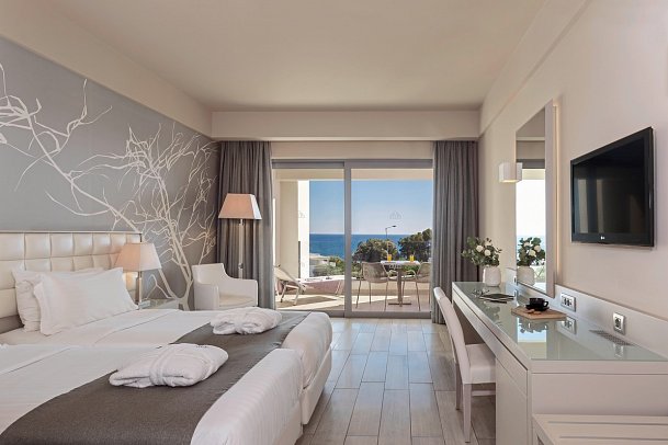 Princess Andriana Resort & Spa - Wohnbeispiel Doppelzimmer Deluxe Meerblick (Zimmercodierung DDM)