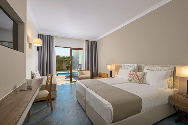 Lindos Imperial Resort & Spa - Wohnbeispiel Doppelzimmer Superior Swim-Up (Zimmercodierung DSQ)