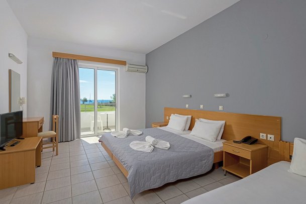 Stafilia - Wohnbeispiel Doppelzimmer Meerblick (Zimmercodierung D1M)